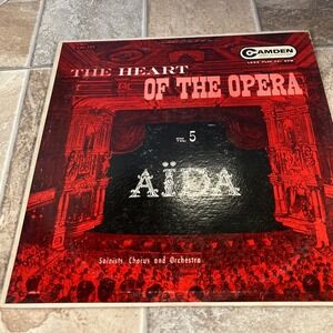 The Heart of the Opera Vol 5 Aida Camden CAL 225 Vinyl Record Opera
